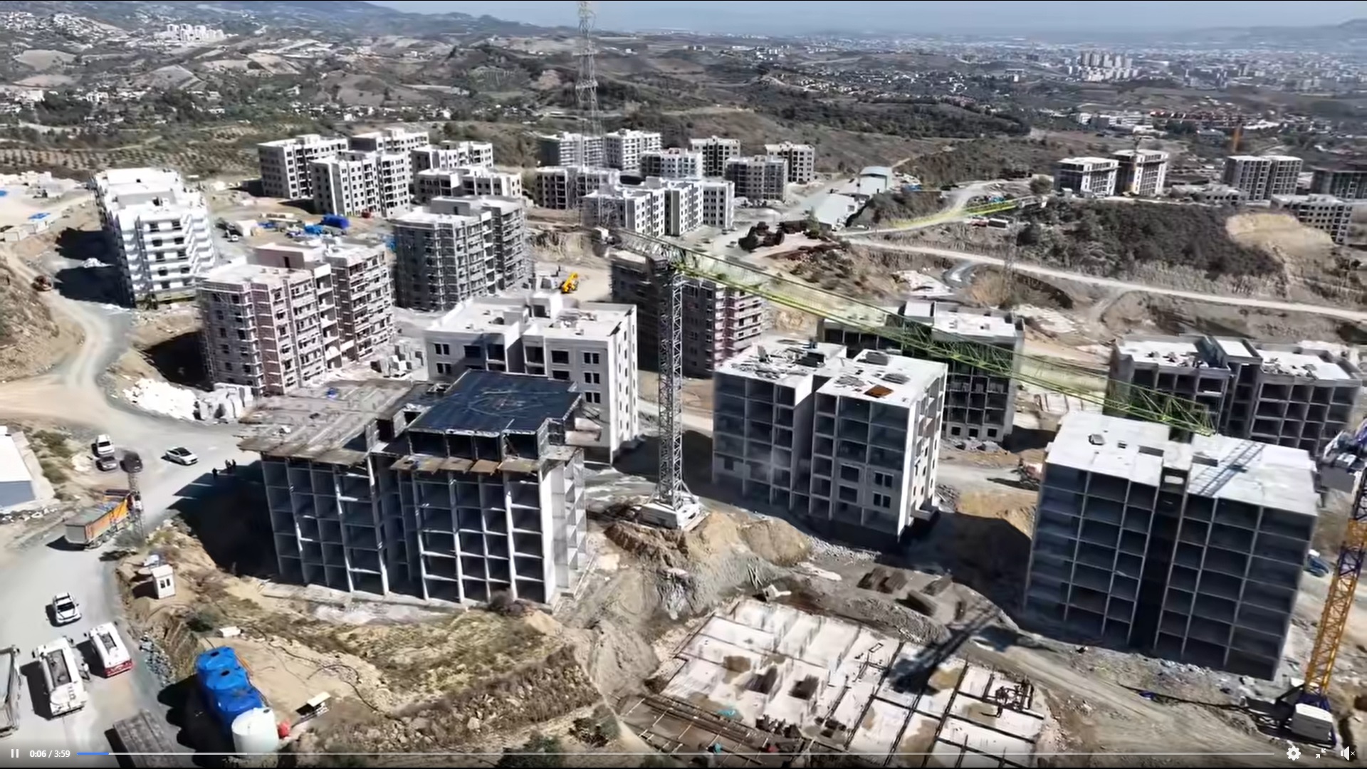 Hatay İli Defne İlçesi 7.Bölge 4.Etap 1326 Adet Konut 63 Adet Asansör Temini ve Tesisi İşi